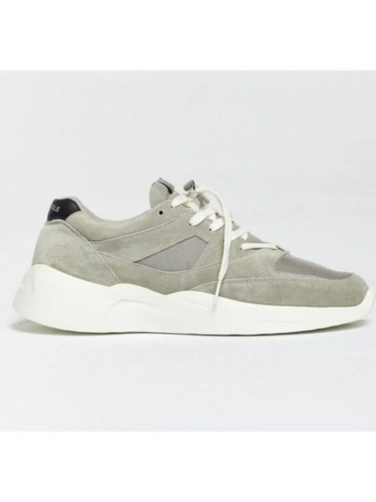 Fear Of God Essentials Mens Suede & Mesh Gray Lace-Up Sneakers Size 42 US (9.5) main image 7